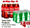 Coca Coca-Cola Coca-Cola Coca-Cola Products 6 Pack, 16.9 Oz. Bottles or 7.5 Oz. Cans +CRV