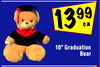 10" Graduation Bear