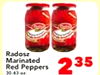 Radosz Marinated Red Peppers 235