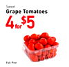 Sweet Grape Tomatoes Full Pint