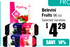 FRO
Belevini
Fruits 96 oz
Selected Varieties
$ $ 442929
SAVE
14%