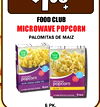 + FOOD CLUB MICROWAVE POPCORN PALOMITAS DE MAIZ food club food club - popcorn popcorn 6 PACK 6 ??.