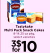 Tastykake Multi Pack Snack Cakes