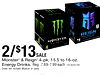 Monster & Reign 4-pk. 15.5 to 16-oz. Energy Drinks