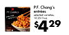 P.F. Chang's entrées PF CHANG'S selected varieties, DAN DAN 10.25-11oz. NOODLES BY I $429