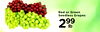 Red or Green Seedless Grapes