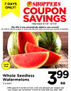Whole Seedless Watermelons