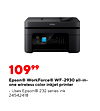 EPSON 10999 Epson® WorkForce® WF-2930 all-in- one wireless color inkjet printer Uses Epson® 232 series ink 24542418