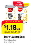Raley's Canned Corn
