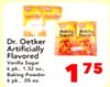 Dr. Oetker Artificially Flavored Vanilla Super Baking Powder 1 75