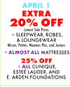 SLEEPWEAR, ROBES, LOUNGEWEAR