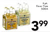 4 pk. Fever Tree SODA - GINGER 399