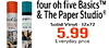 four oh five Basics TM & The Paper Studio Solid Vinyl-12x72 5.99 Everyday price