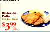 Bistec de Pollo Chicken Steak