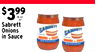 $399 Sabrett Onions - in Sauce - - - - -