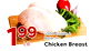 199 USDA Grade A Bone-In LB. Chicken Breast
