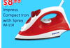 Impress Compact Iron with Spray IM-11R Impress