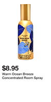 Warm Ocean Breeze Concentrated Room Spray