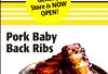 Gentilly
StoreisNOW
OPEN!
PorkBaby
PorkBaby
BackRibs
BackRibs
$1$19999
