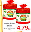 Tortillas de Maiz
Blancas
Guerrero
White Corn Tortillas
100 ct.
4.794.79EAEA
