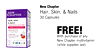 New Chapter NEW Hair, Skin, & Nails CHAPTER 30 Capsules HAIR, SKIN & NAILS FREE! - - - - been - - - - With purchase of any - - - - .. - vin - New Chapter multivitamin 30 (while supplies last)