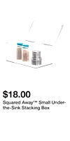 Squared Away™ Small Under-the-Sink Stacking Box