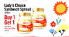 Lady's Choice Sandwich Spread 470ml Buy 1 Get 1 Was $8.99 Savings 50%