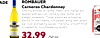 ROMBAUER ADE Carneros Chardonnay Enticing aromas of vanilla, melon and mango are layered with apricot, creme brulee, butter and a slight minerality. Those scents are echoed as DUCK flavors on the creamy, rich palate, along with peach, pie crust and baking