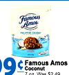 famous SINCE PHILIPPINE COCONUT 9 Famous Amos Coconut 7 oz Was $2 ??