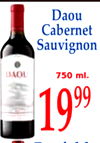 Daou
Cabernet
Sauvignon
750 ml.
1999
Penfolds