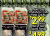 West Bay Imitation Crab Meat Sticks 99 ZS 16 oz West Bar Squid Rings $ 199
