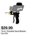 18 oz. Portable Sand Blaster Gun Kit