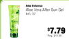 Alba Botanica alba BOTANICA Aloe Vera After Sun Gel 8 FL OZ after sun gel 98 aloe WITH $7.79 Reg. $10.39