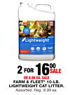 FARM & FLEET® 10-LB LIGHTWEIGHT CAT LITTER