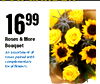 1699 Roses & More Bouquet An assortme nt of roses paired with complementary focal flowers.