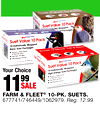 FARM & FLEET® 10-PACK. SUETS