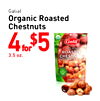 Galial Organic Roasted Chestnuts Galil ORGANIC ROASTED 3.5 oz. CHESTNUTS -
