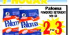 Paloma
powdered detergent
900 gr.
2 3For
Y HOGAR
Y HOGAR