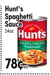 Hunt's Spaghetti Sauce PROUDLY GROWN 24oz Hunts PASTA SAUCE Traditional