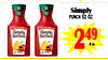 4
Simply
punch 52 oz.
249
Ea.