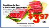 Fresh Beef Flanken Ribs or Beef Short Ribs