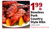 Boneless Pork Country Style Ribs