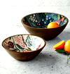 Member's Mark™ Mango Wood and Enamel 2-Piece Bowl Set