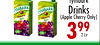 Tymbark
Drinks
399
2 Ltr
(Apple Cherry Only)