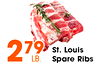 2 79 St. Louis LB. Spare Ribs