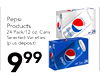 Pepsi Products 24 Pack/12 oz. Cans 24 Selected Varieties (plus deposit) 999