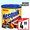 NESQUIK CHOCOLATE Nestle Nesquik NUEVO SALE Chocolate 4 99 EA