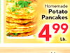 Homemade Potato Pancakes 499 Lb.