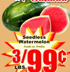 Seedless Watermelon Sandia sin Semillos