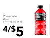 POWER Powerade ADE 28 oz. Selected Varieties 4/$5